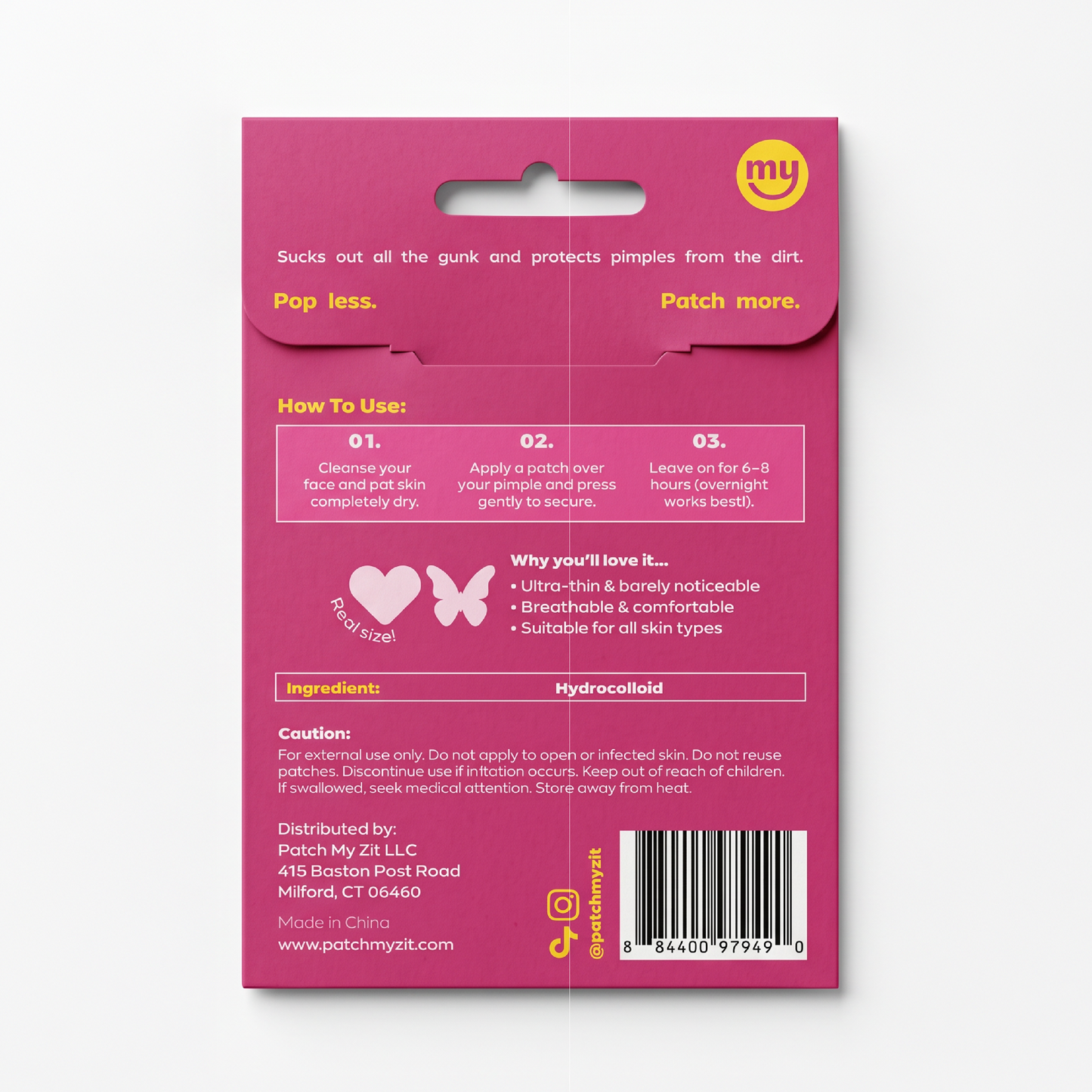 Patch My Zit™ Pimple Patch - PINK Collection